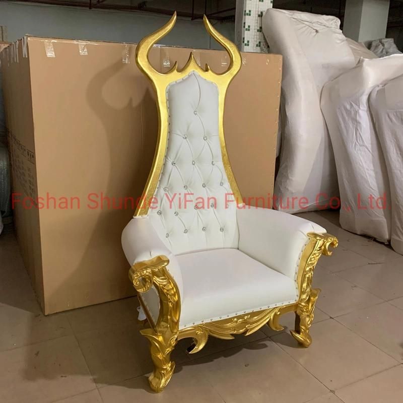 Chinese Furniture Factory Wholesale Hotel Lobby Furniture High Back Chair in Optional Furnitures Color