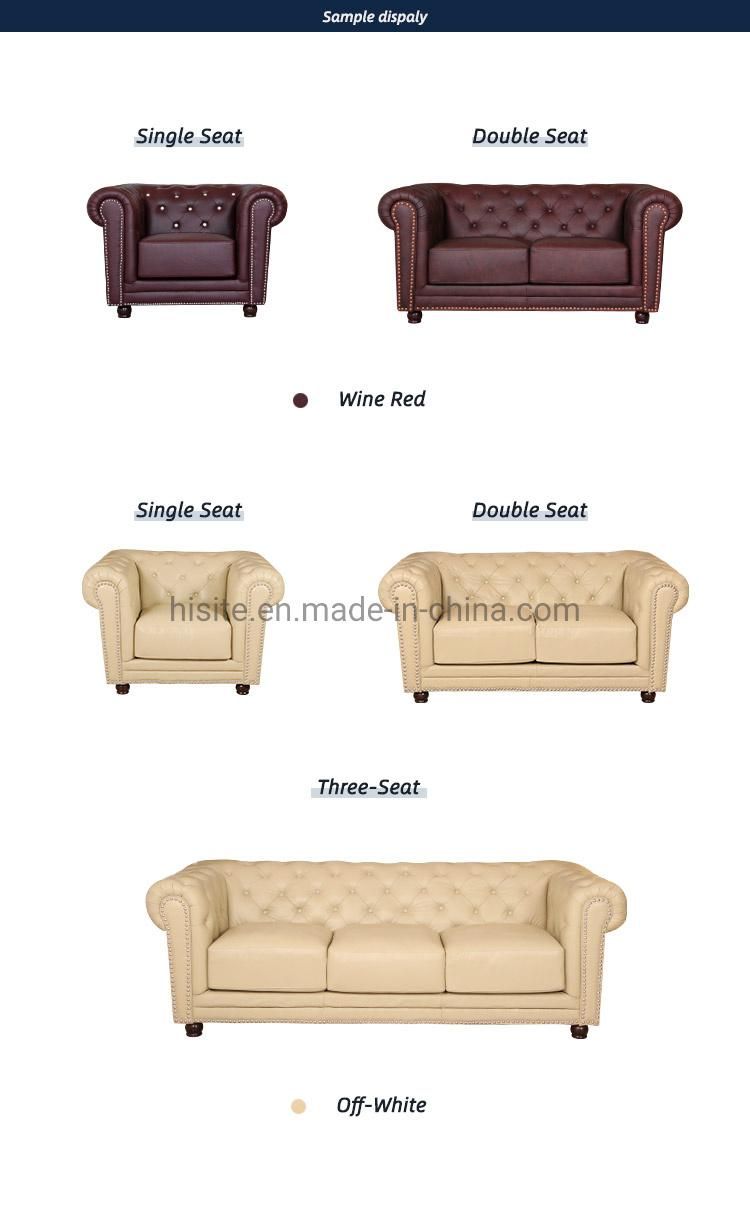 Sofa Soft China Classic Black Genuine Leather 1+1+3 Sofa Soft Cozy Sofa Couch