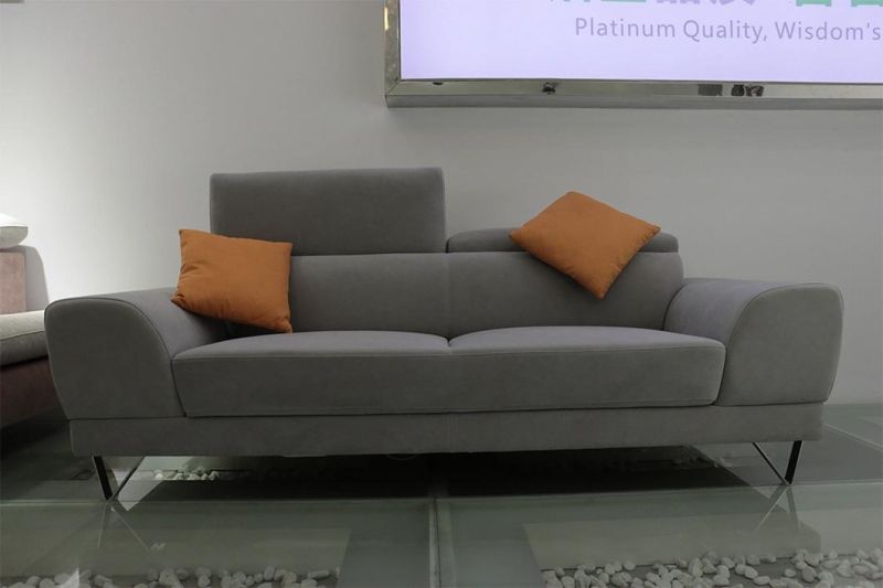 Customized Fabric Sectional L Shape Sofa Lounge Couch Functional Home Furniture Cum Bed Sofa