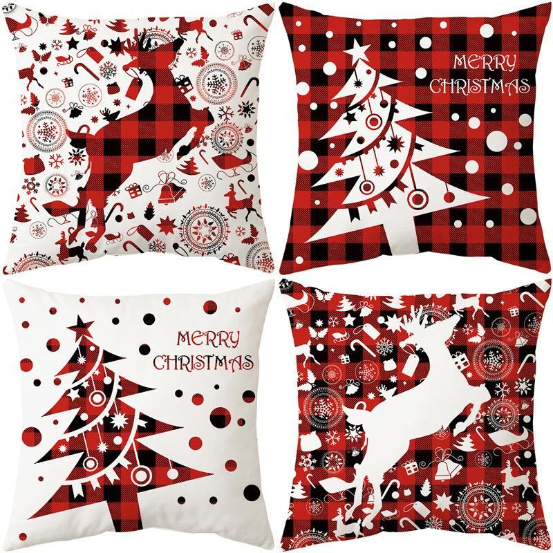 Christmas Cushion Covers Decorative for Sofa, Knitted Cushion Cover, Custom Cushion Cover Pillow Case