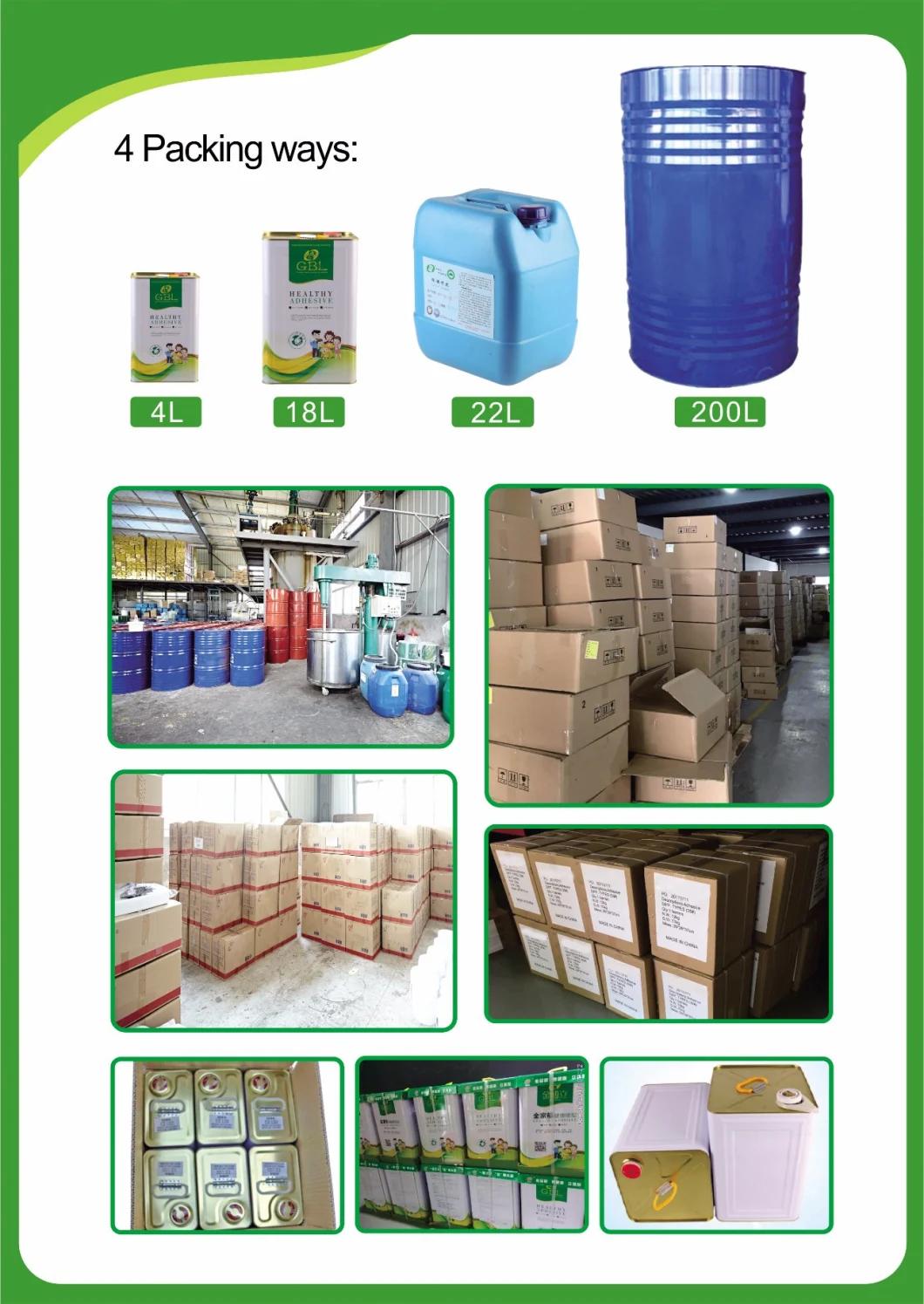 China Supplier GBL Spray Adhesive for Bonding Sponge and Wood