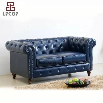 Leather Hotel Sofa Hotel Reception Furniture Cafe Sofa Cafe Table and Chair Dining Room Furniture Sofa for Restaurant