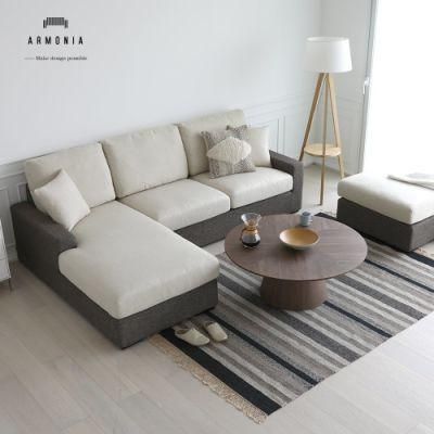 New Modern Set Living Room Home Furniture Fabric Sofa with Good Price