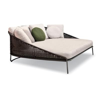 Hotel Villa Resort Modern Patio Furniture Garden Outdoor Patio Aluminum Rope Lounge Sofa
