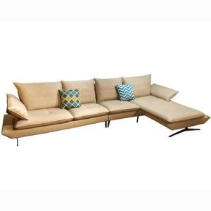 New Arrival Fashion L Shape Lawson Leather Sofa (B22)