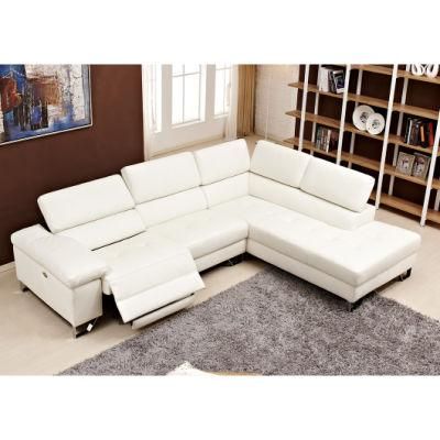 Concise Modern The Hottest Home Furniture Living Room Leather Corner Sofa