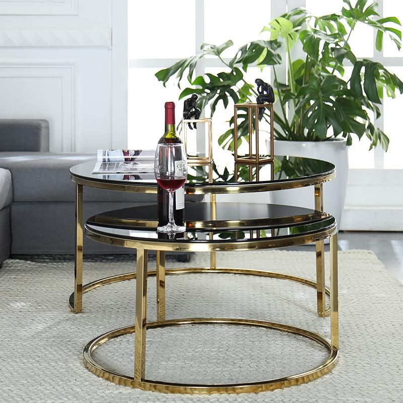 North Europe Style Gold Mirror Stainless Steel Table Leg Furniture Legs