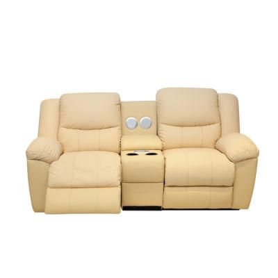 Genuine Leather Living Room Modern Furniture Comfortable Recliner Home Theater Sofa