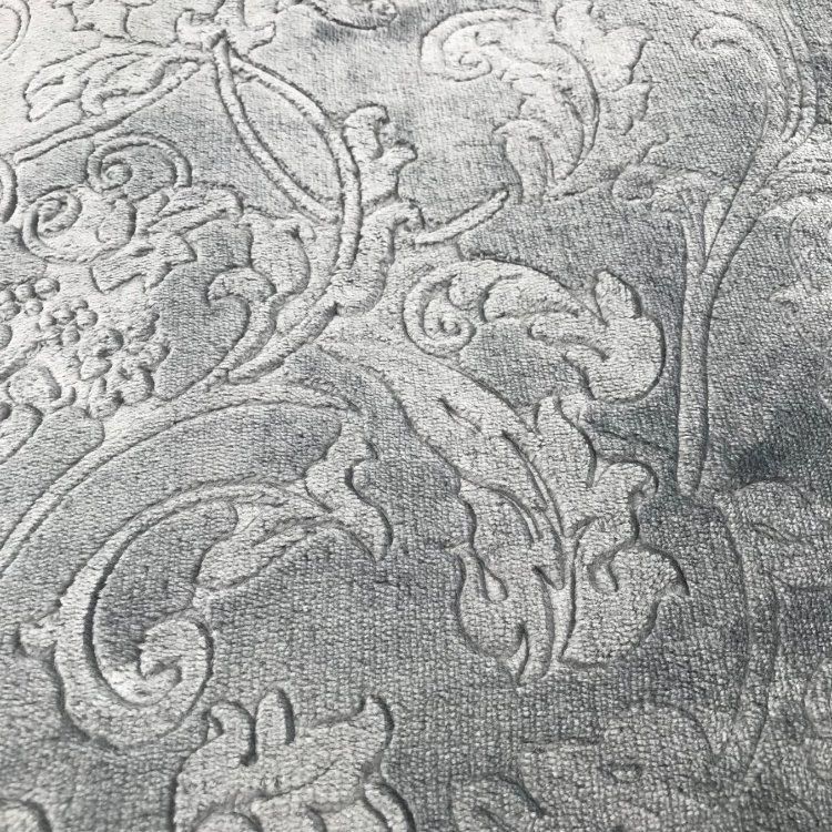 100% Polyester 3D Embossed Texture Plush Flannel Fleece Reversible Sherpa Bedding Sofa Blanket