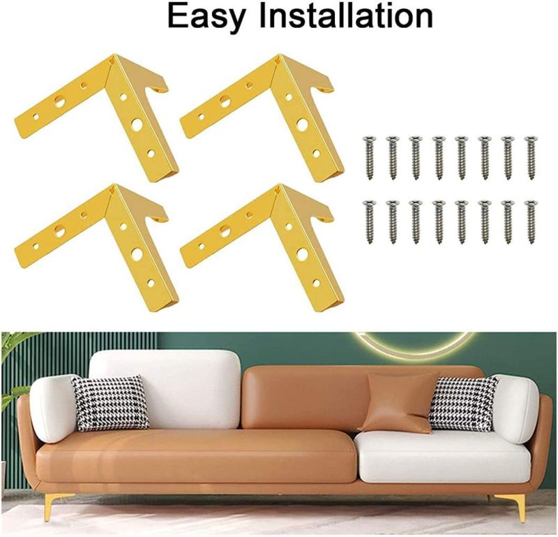 Low Price Y Shape Metal Sofa Legs for Home Hardware Furniture Legs
