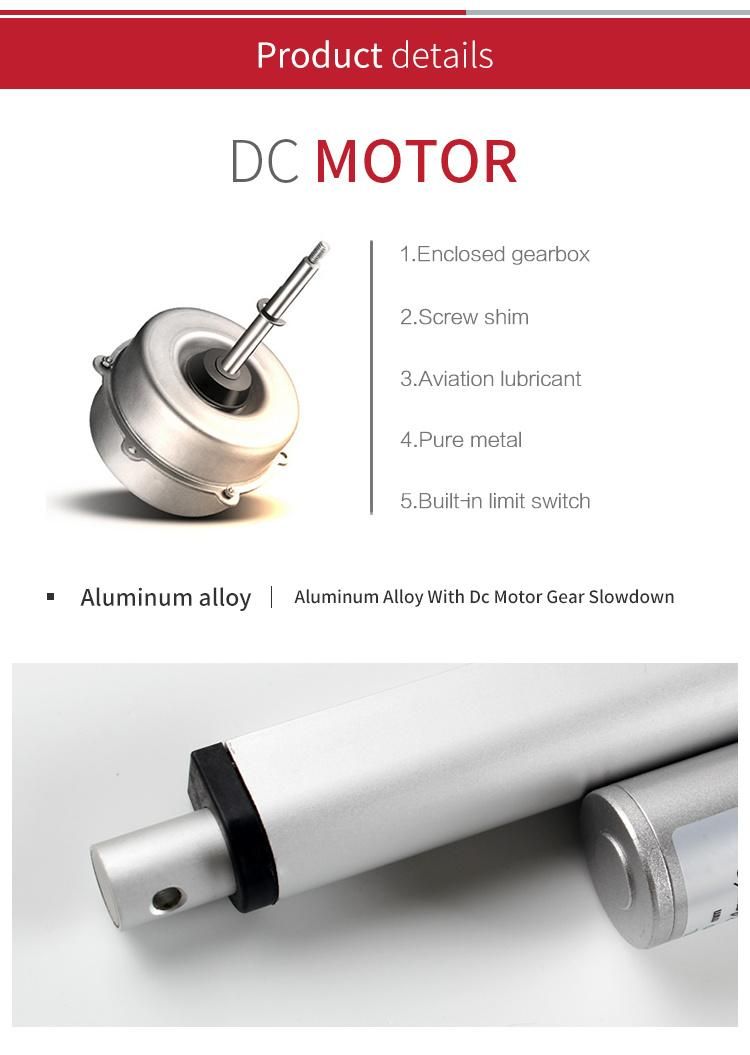 CE Approbation Electric Linear Actuator Motor Lift