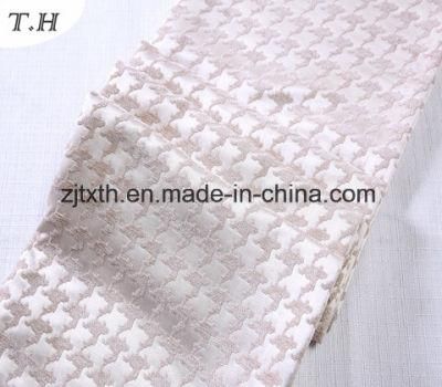 Types of Sofa Material Fabric of Chenille Jacquard Fabric of New Sofa Fabric (FTH32057)