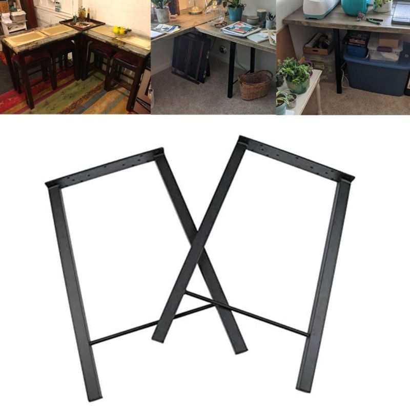Top Quality Brushed Powder Coating Metal Park Bench Coffee Table Legs