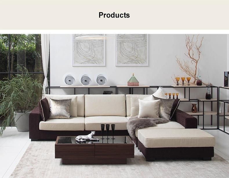 Fabric Non Inflatable Furniture Home Living Room Leisure Modern Sofa
