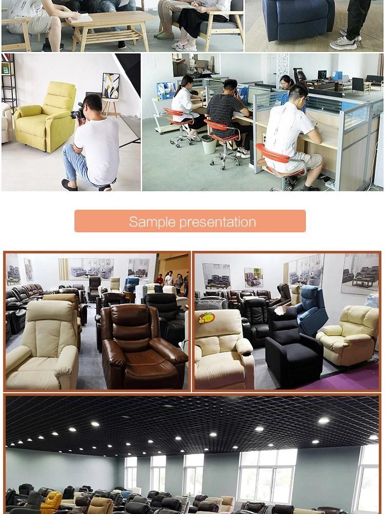 Small Size Simple Design Multifunctional Promotional Recliner Sofa