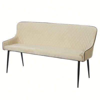 Modern Home Restaurant Office Furniture Sofa Chair Velvet Fabric Sofa Chair