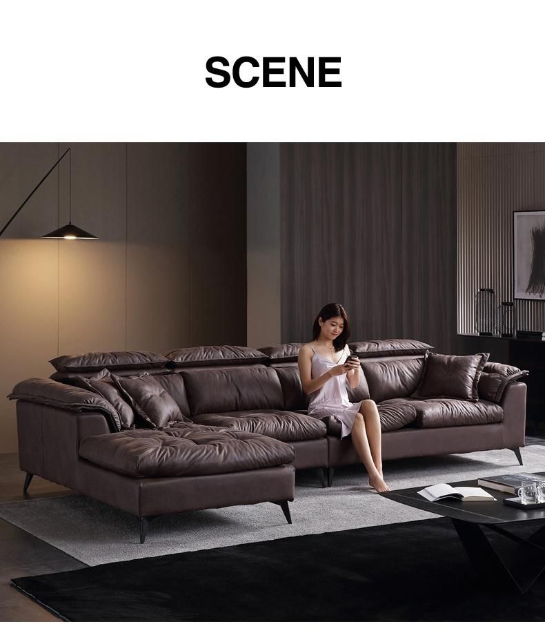 Hot Sales 3 Seater European Style Down Sofa