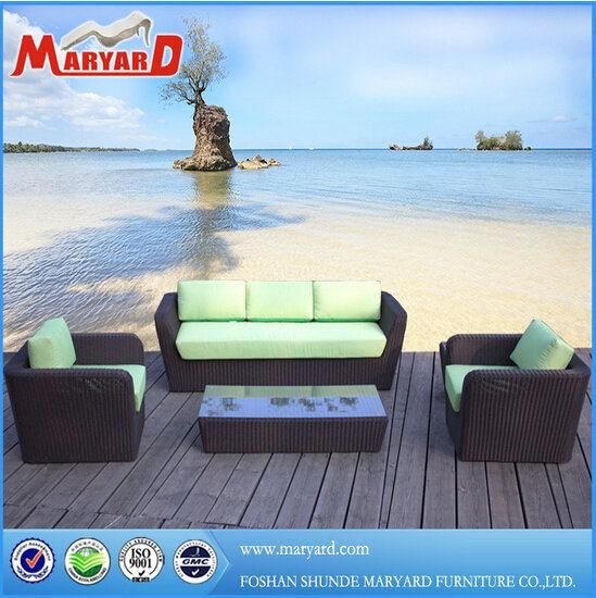 Modern Family Outdoor Luxury Courtyard Villa Rattan Leisure Swimming Pool Hotel Sofa Furniture