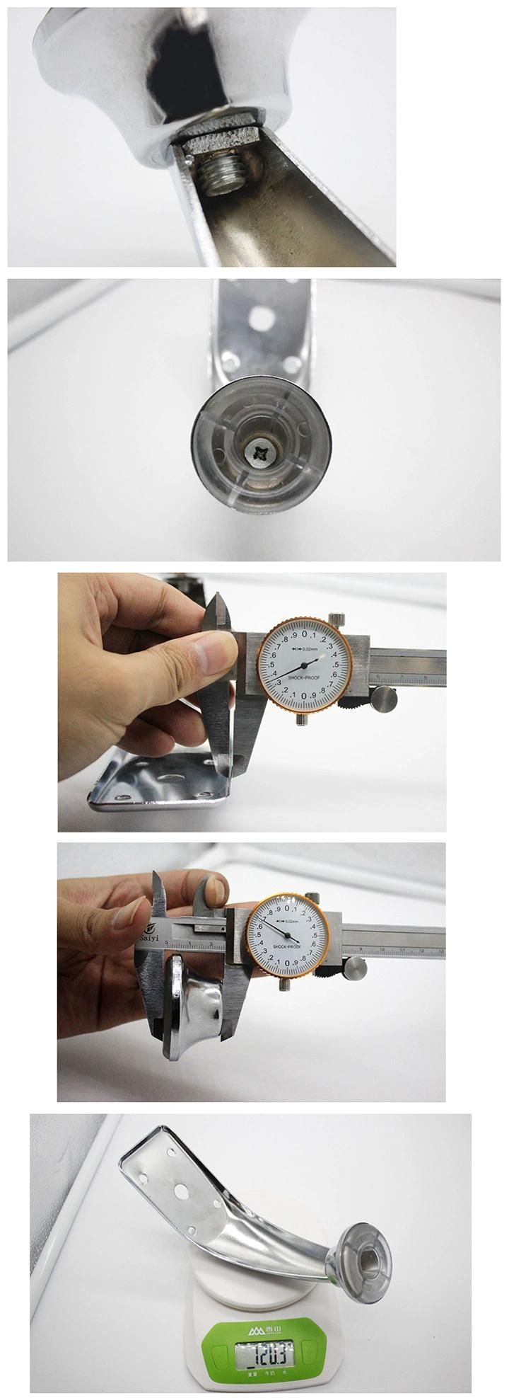 Foot Series Metal Chrome Color Furniture Hardware Accessories for Sofas