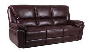 Ergonomic Lounge PU Leather Manual Massage Recliner Sofa Chair (LS-80088-3)