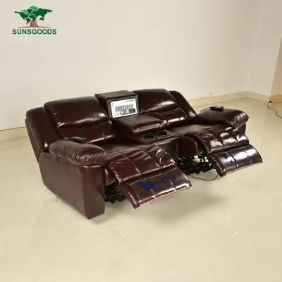 Home Theater Seating Sofa with Sound System Power Recliner Chair with Air Cleaner