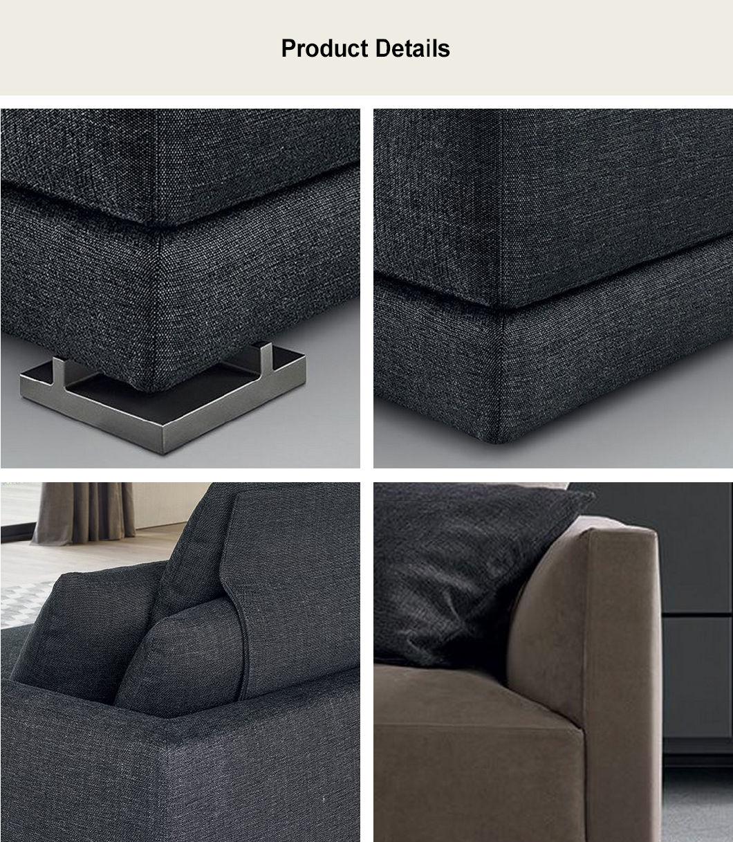 High Quality New Modern Fabric Living Room Furniture Sofa