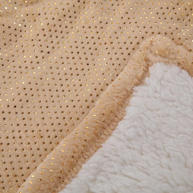 Flannel Fleece Blanket for All Season Super Soft 100% Polyester Plush Fuzzy Sofa Bedding Flannel Fleece Fur Throw Blanket
