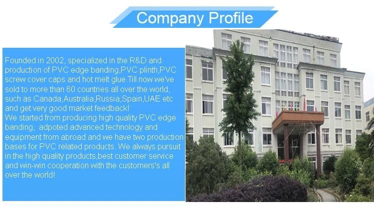 High Quality PVC Edge Banding for Melamine Board MDF Board