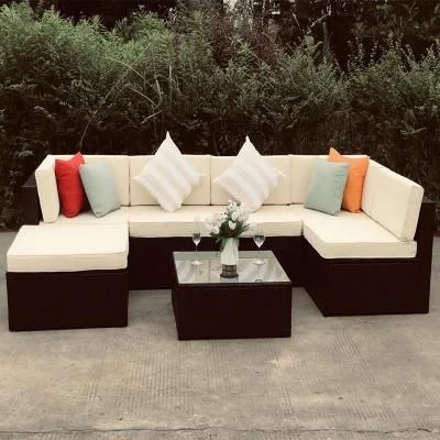 Luxury Style Sofa Set Designs Rattan Wicker Garden Sofas