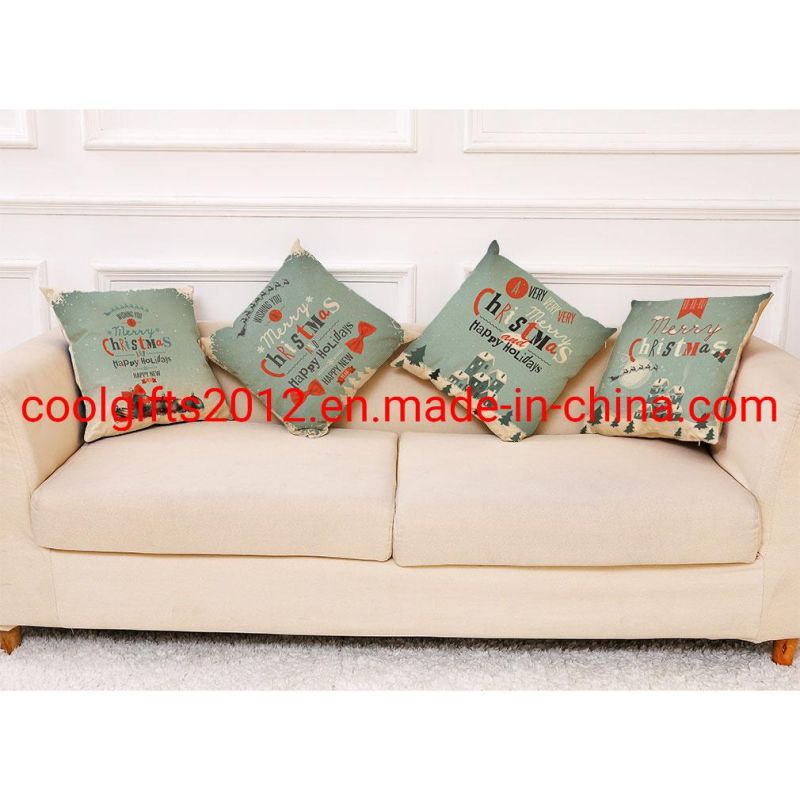Halloween Pillow Covers Decorative Pillow Case Cotton Linen Sofa Square Pillow Case