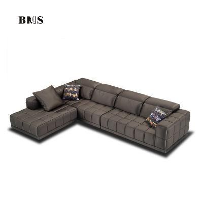 Luxury Modern Home Furniture Living Room Leisure L-Shaped Sectional Sofa