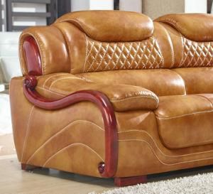 New Arrival Modern Leather Sofa, Europe Style Sofa (A62)