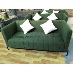 Three-Person Sofa Contracted Cloth Art Sofa