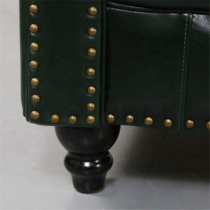 Living Room Furniture 3 Seat Genuine Leather Sofa