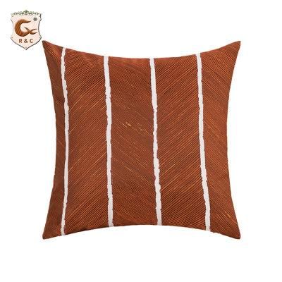 Pillow Cover Living Room Decorative Home Decor Sofa Couch Luxury High Grade Satin Jacquard Pillow Cushion Cover