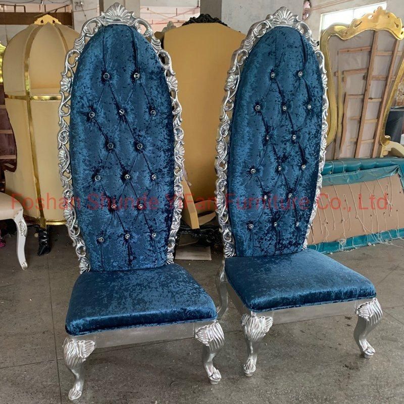 Hotel Furniture Factory Wholesale High Back King Chair in Optional Lobby Chairs Color