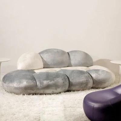Modern Furniture Soft Sofa for Beauty Salon 3 Seater Designer Sofa