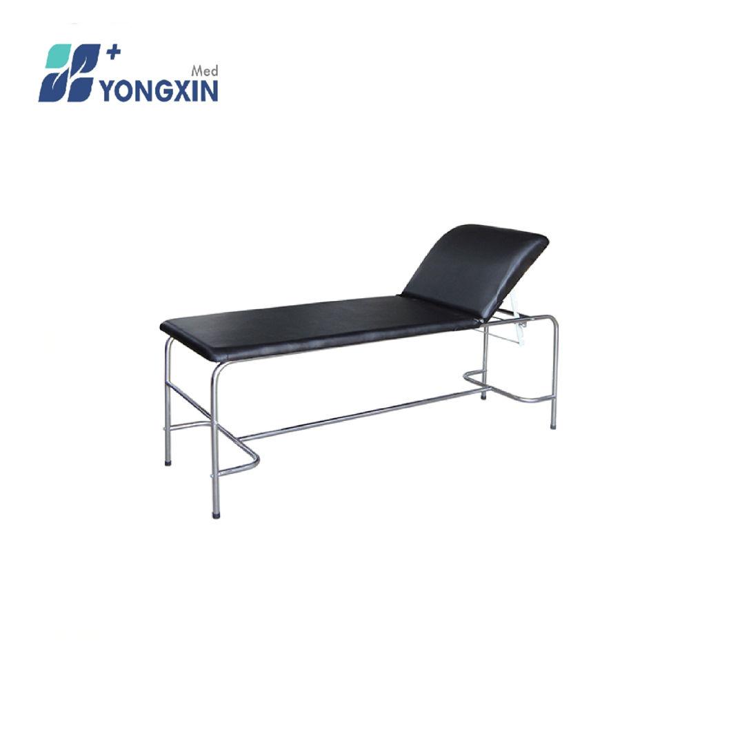 Yxz-005 Medical Furniture Stainless Steel Adjustable Examination Couch