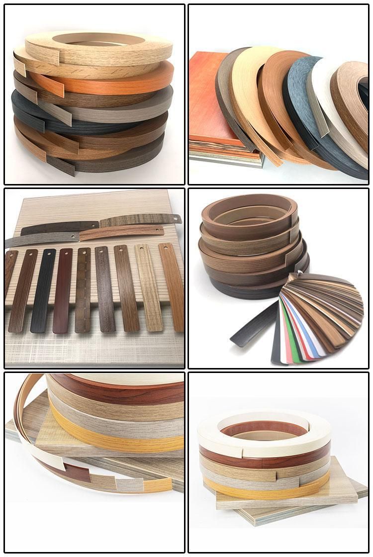 Wood and Solid Color PVC Edge Banding