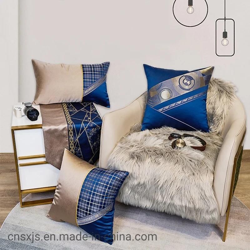 Color Matching Cushion Pillow Living Room Sofa Waist Pillow Light Luxury