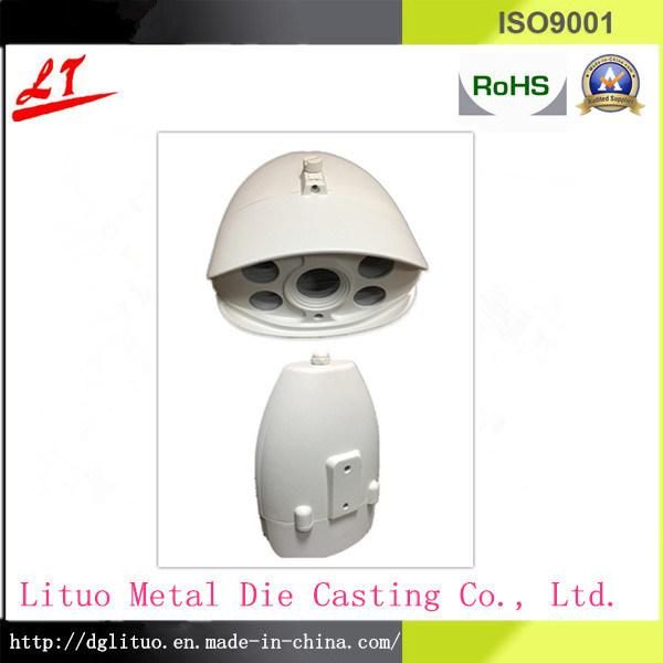 High Precision Aluminum Die Casting Safety Surveillance Camera Parts with Baking