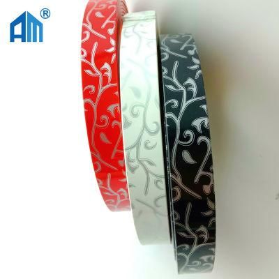 China Factory Supply 1mm Plastic PVC/ABS/Acrylic Edge Banding Tape for Furniture Accessories