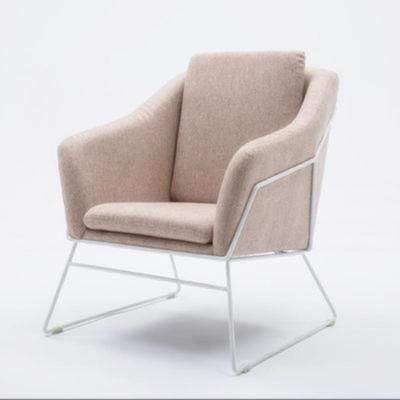 Luxury Furniture Italian Classic Chairs Living Cushion Synthetic Padding Single Velvet Sofa