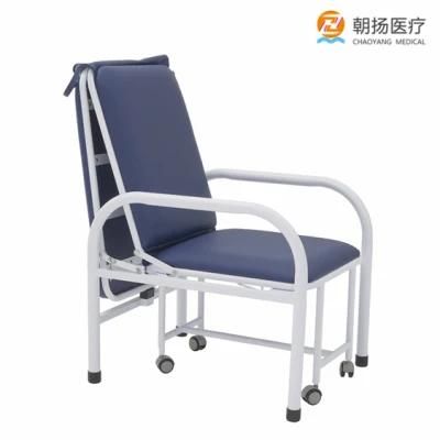 Convertible Hospital Sofa Bed Folding Sleeping Accompany Chair Cy-H803