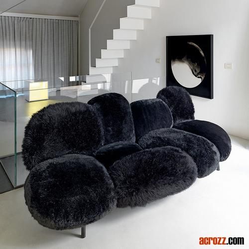 Cipria Sofa Factory Modern Design Fabric Chair Lounge Apartment Sofa 3 Seat Plush Sofa