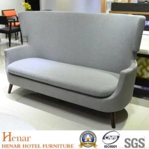 Commercial Hotel Lobby Furniture Booth Curved Sofa