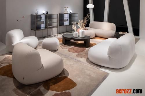 Pukka Armchair Modern Design Fabric Lounge Apartment Sofa Chair Original Design Sofa 2 Seater in Vintage Leather Poliform Le Club Chair