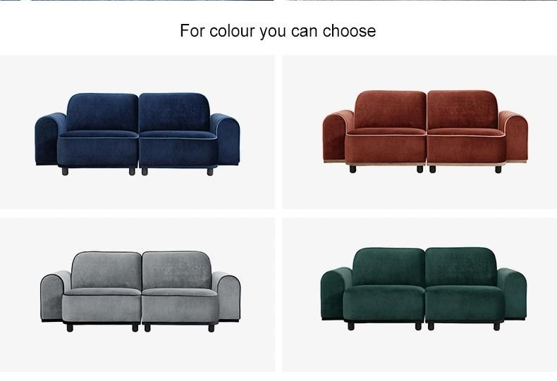 Factory Direct Sofa Couch Home Furniture Fabric Sofa