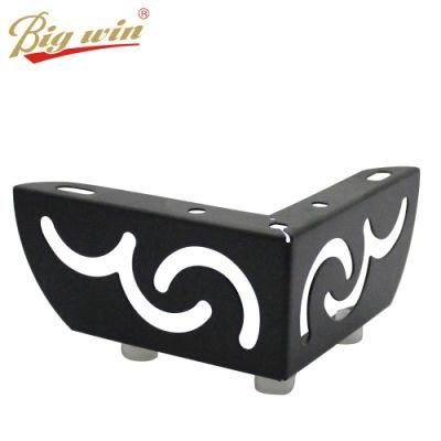 Black Plated Metal Furniture Sofa Legs for Furniture