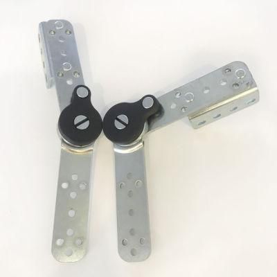 Furniture parts metal furniture headrest mechanism sofa hinge